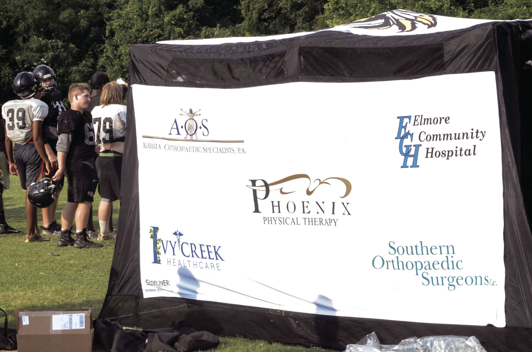 Wetumpka trainer tent